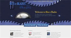 Desktop Screenshot of bitsnblades.com